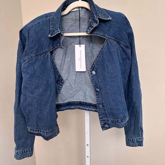 MVP WARDROBE
JACKET SOPHIA WOMAN DENIM AZZURRO NWT - Picture 10 of 10